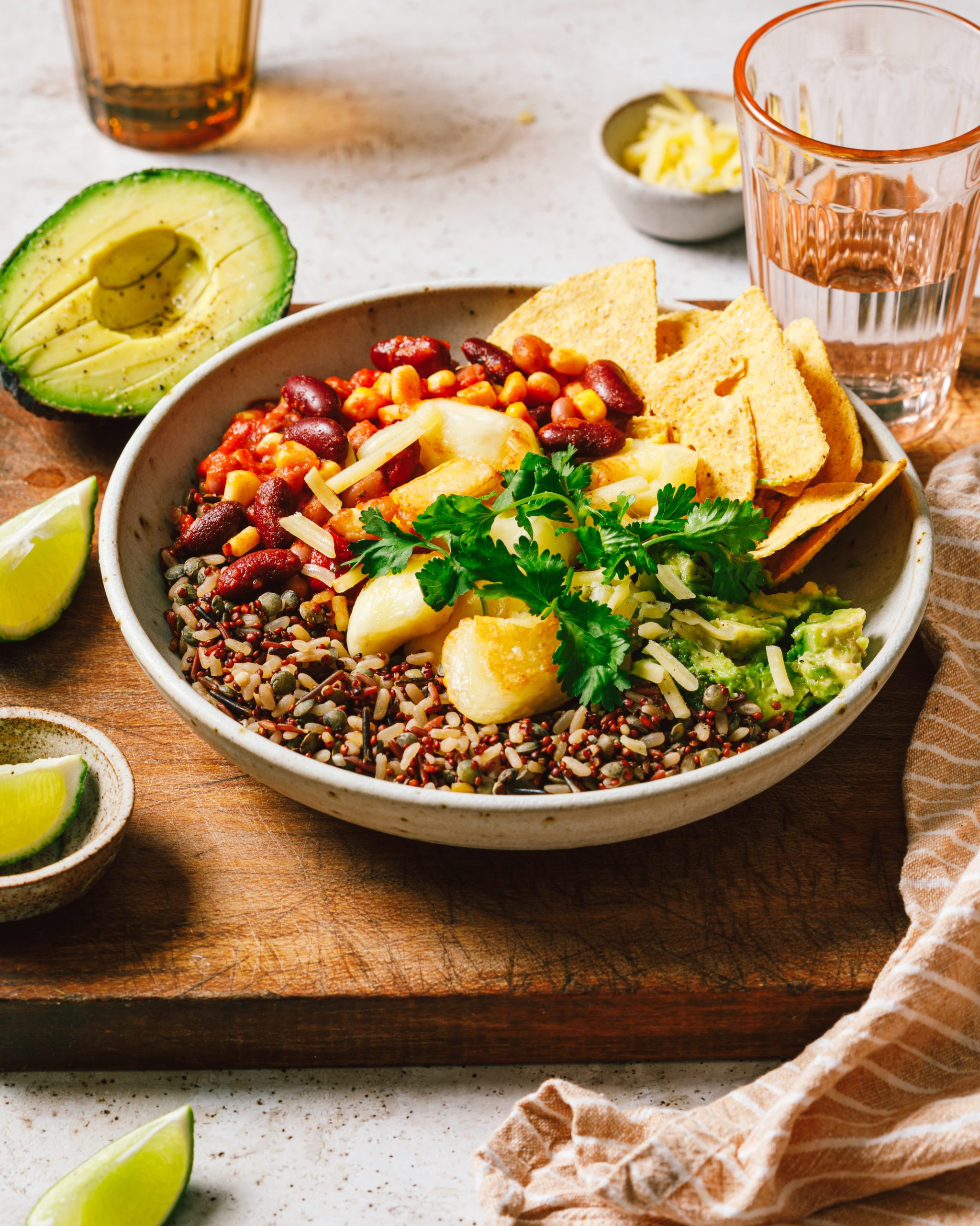 A mighty mexican hot powerbowl