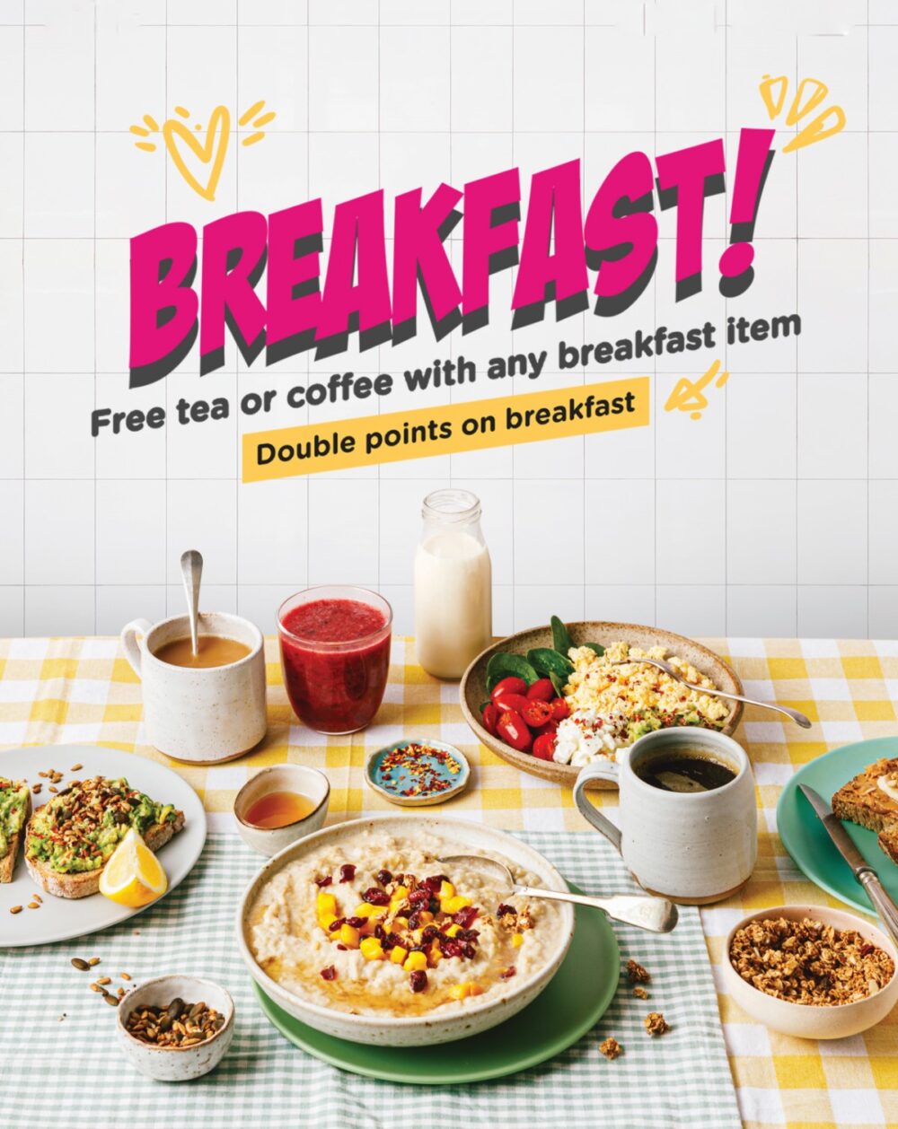 Tossed breakfast promo image